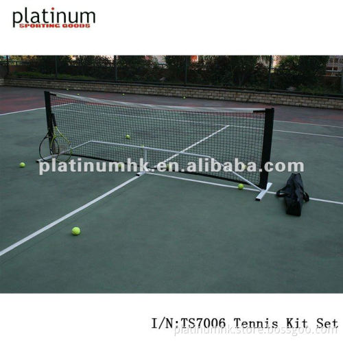 Mini Tennis Set/Quick Start Set/Tennis Kit Set (TS7006,Steel, 10'*3'/4'4")